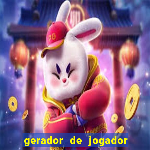 gerador de jogador de futebol